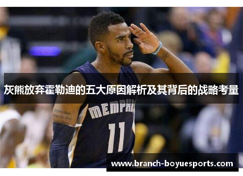 灰熊放弃霍勒迪的五大原因解析及其背后的战略考量 灰熊放弃霍勒迪的五大原因解析及其背后的战略考量